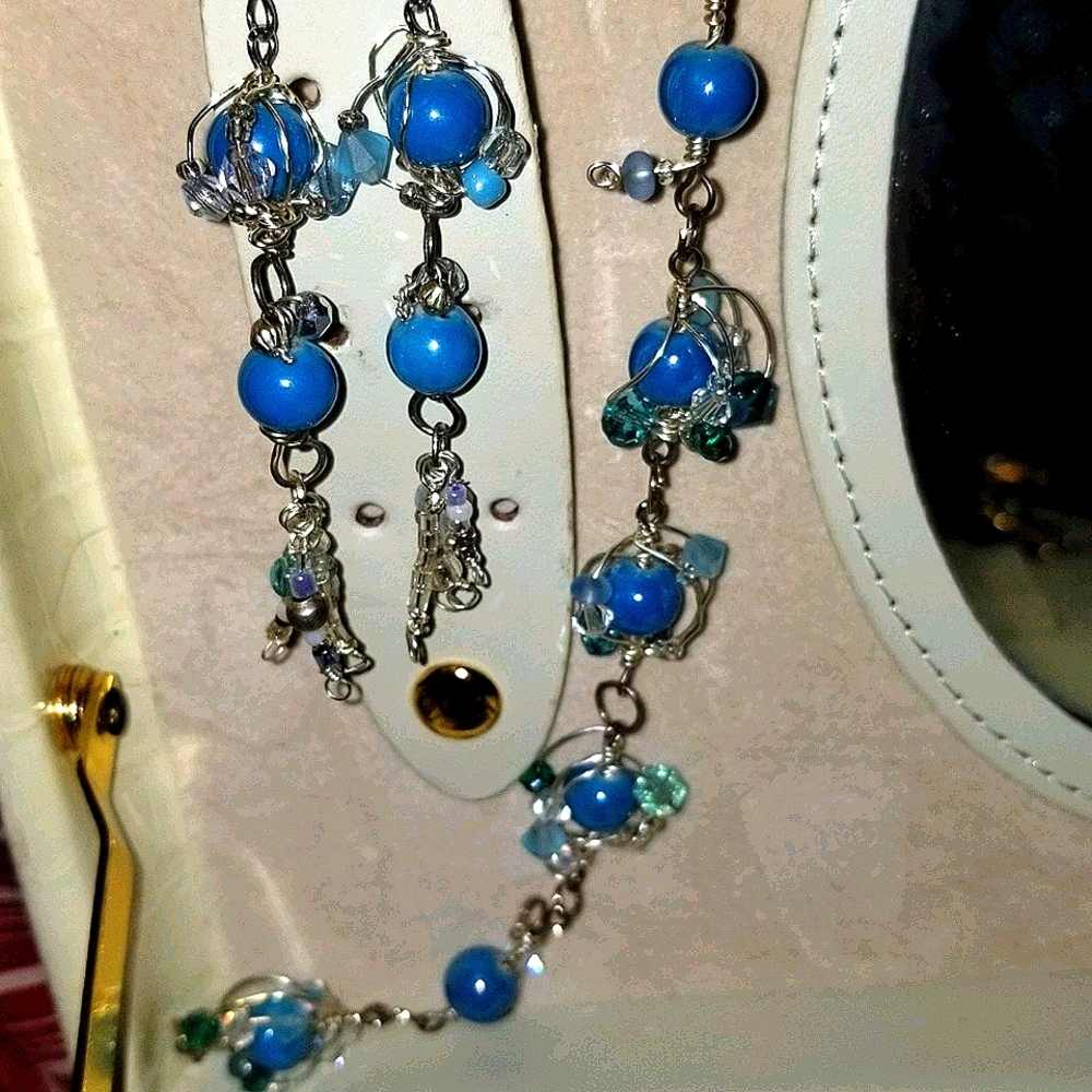 Handmade w/ imported Austrian crystals not 4 trade